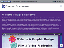 Tablet Screenshot of digital-collective.com